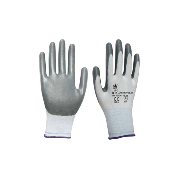nitrile coated glove aurex