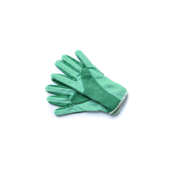 pvc dotted cotton glove aurex